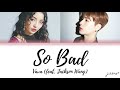 VaVa - So Bad (feat. Jackson Wang) [Color Coded Lyrics (Chin|Pin|Eng)]