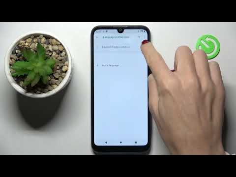 How to Change Language on MOTOROLA Moto E6S