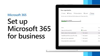 Set up Microsoft 365 for business