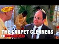 george hires a cult to clean his carpets the checks seinfeld