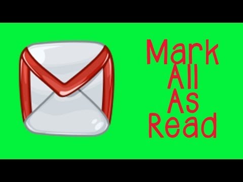 Gmail Tutorial - How To Mark All Unread Emails As Read...