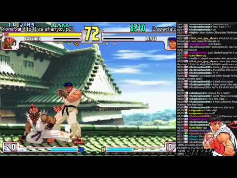 shanytc vs. YomiSaint [FightCade] SFIII Third Strike 04.09.2015