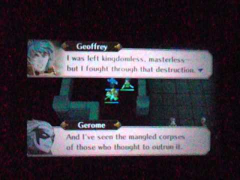 Fire Emblem Awakening: Gerome and Geoffrey conversation