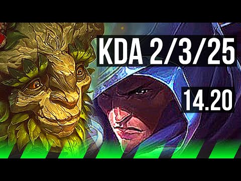 IVERN vs TALON (JGL) | EUW Master | 14.20
