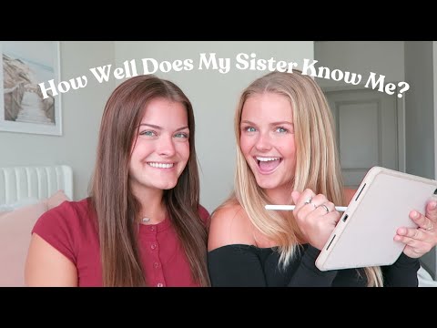 How Well Does My Sister Know Me Challenge 2026