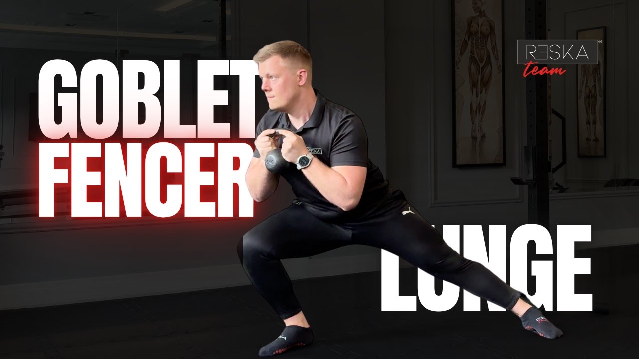 Goblet fencer lunge