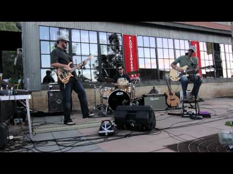 Sideshow Ramblers play Atlas at Silver Star Cafe's Plaza Palooza music series, 6-28-12
