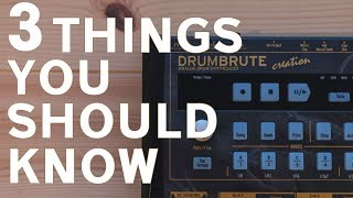 Video thumbnail for What Nobody Says about the DrumBrute // 3 Drumbrute Tips by Ricky Tinez