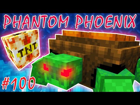 Giant Tortoise Boss & Destructive Celebration! | Minecraft - Phantom Phoenix Modpack #100