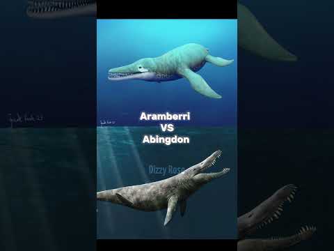 Marine Reptiles Who is the Strongest? #paleontology #dinosaur #reptiles #sea #fyp #1v1 #shorts