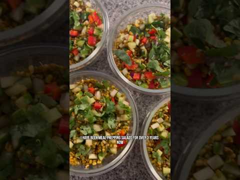 Tips to keep meal prepped salads fresh