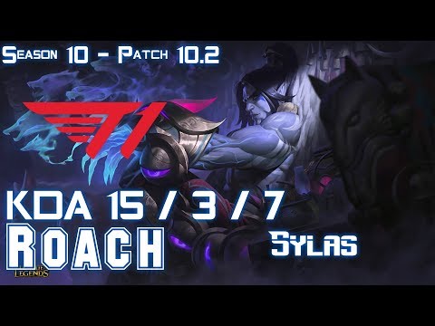 T1 Roach SYLAS vs VLADIMIR Top - Patch 10.2 KR Ranked