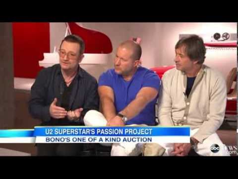 U2's Bono Putting on Auction to Fight AIDS