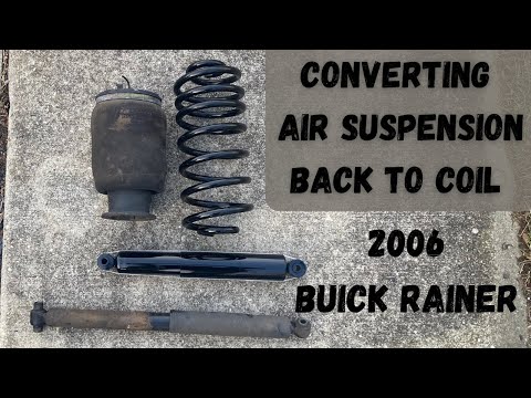 2002-2009 Trailblazer, Envoy, Rainer, 97X, Bravada Air Suspension Conversion
