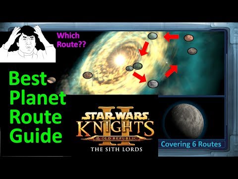 Star Wars KOTOR 2 Planet Order Guide | Best Planet Routes | Planet Breakdown | Planet Walkthrough