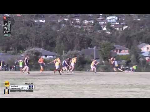 2015 BDAFL - Round 13 2nd Division - Bateau Bay v Maitland