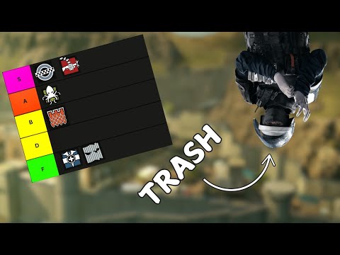 ONLY SIEGE DEFENDER TIER LIST THAT MATTERS