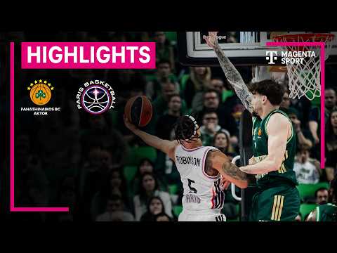 Panathinaikos AKTOR Athen - Paris Basketball | EuroLeague | MAGENTA SPORT