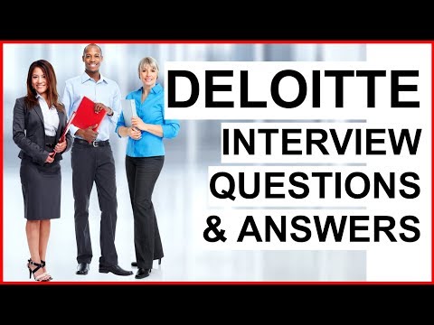 DELOITTE（デロイト）の面接の質問と回答（BIG FOUR会計事務所の面接の質問！）をご紹介します。 (DELOITTE Interview Questions And Answers (BIG FOUR Accounting Firm Interview Questions!))