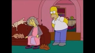 The Simpsons - I Bet You Can&#39;t Throw A Cat Over The House