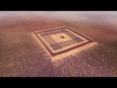 800K ROMAN ARMY vs 6.000.000 SPARTAN ARMY - Ultimate Epic Battle Simulator 2 UEBS 2