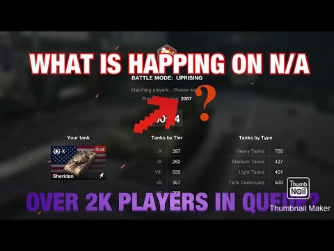 NA has some issues 2K PEOPLE IN THE QUEUE?!?!?