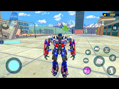The Transformers Optimus Prime New Update Jet Bike Car Transformation Game 2026 - Android Gameplay