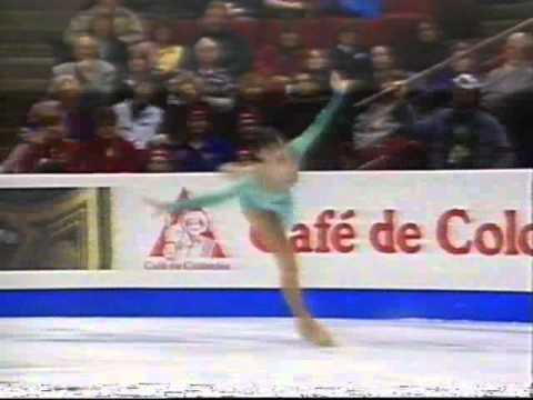 W1998 Ladies SP Laetitia Hubert FRA Standings and Robin Cousins Interview