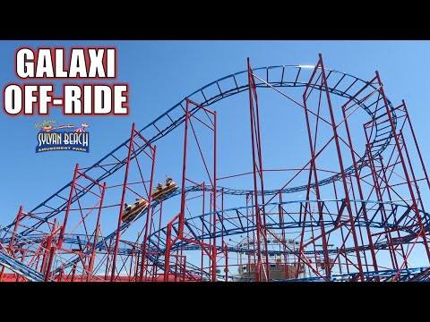 Off-ride footage of a Galaxi train