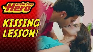 Scene From Main Tera Hero | Kissing Lesson