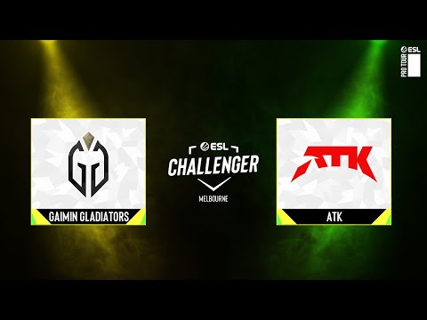 Gaimin Gladiators vs. ATK - Map 2 [Overpass] - ESL Challenger Melbourne 2022 NA Closed Qualifier