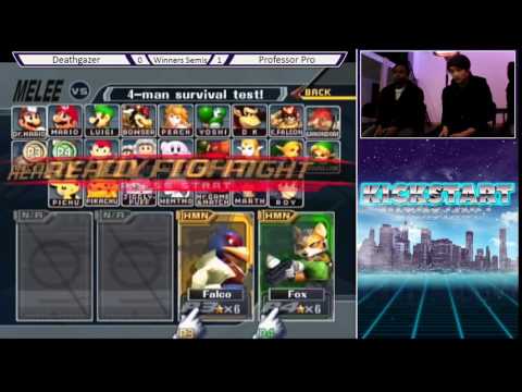 Kickstart 15 Winners Semis - Deathgazer (Falco) vs Professor Pro (Fox)
