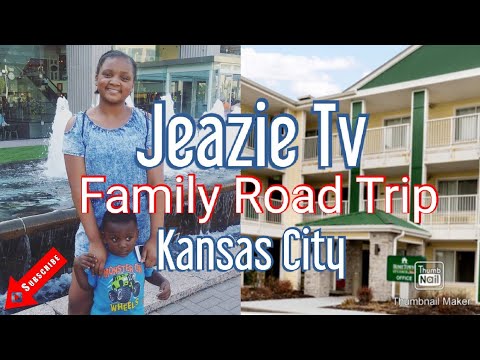 Road Trip to Kansas City MO: Hometowne Studios World's of Fun: Black Family Vlog