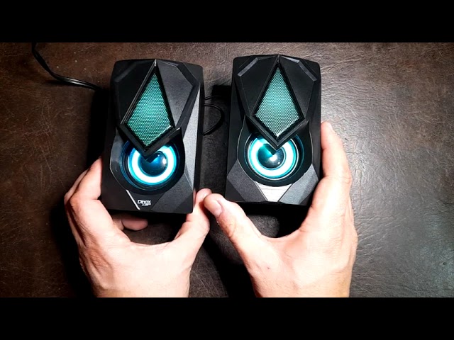 Vídeo relacionado con Xtreme Videogames Par de Altavoces PC USB Thunder Speakers con LED 33204