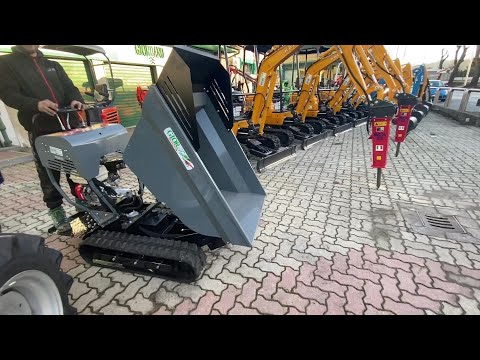 Motocarriola Cingolata GIOR 600 PRO Honda - Cassone Dumper - Nuovo Modello da Giordano Cairo
