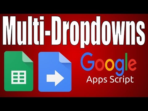 Multi Dropdowns Add on for Google Sheets