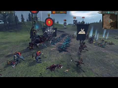 Total War  WARHAMMER II lizardmen vs chaos