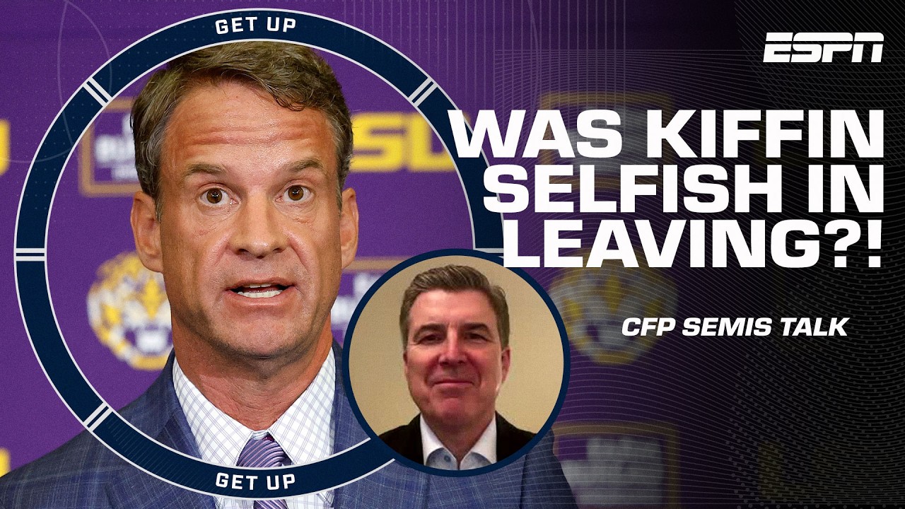 Jimbo Fisher calls Lane Kiffin's Ole Miss departure SELFISH 🗣️ 'NO LIES TOLD!' - Rece Davis | Get Up
