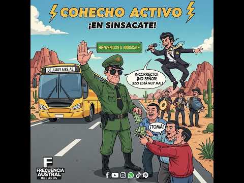 Cohecho Activo (¡En Sinsacate!) | CUARTETO SATÍRICO | Frecuencia Austral Records