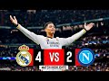 Real Madrid vs Napoli (4-2) | Extended Highlights And Goals | UCL 2024