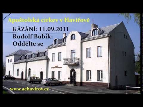 11.09.2011 Rudolf Bubik - Oddělte se