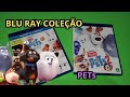 COLEÇÃO BLU RAY PETS A VIDA SECRETA DOS BICHOS Movie Animation Pets