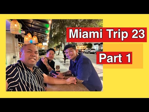 MIAMI TRIP 23(Part 1)| Kenji Mozaro