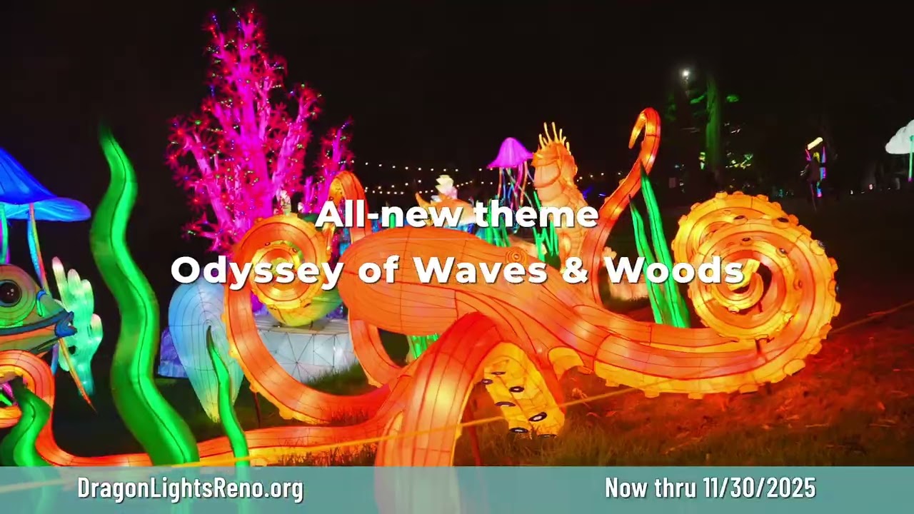 Dragon Lights Reno 2025: Odyssey of Waves & Woods | Tickets On Sale NOW