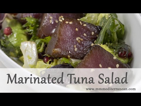 Marinated Tuna Salad Recipe