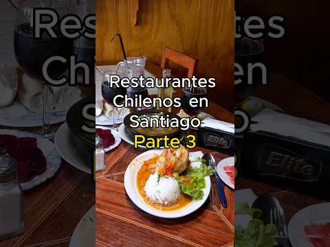 Restaurantes Chilenos en Santiago: Hoy ¡Valle Hermoso!
