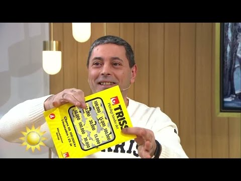 Skrapar fram storvinst: "Yes, yes, yes!" - Nyhetsmorgon (TV4)
