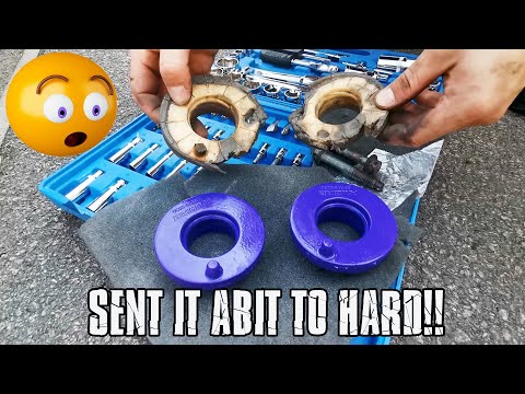 POWERFLEX REAR SPRING ISOLATORS INSTALL - FIESTA ST180