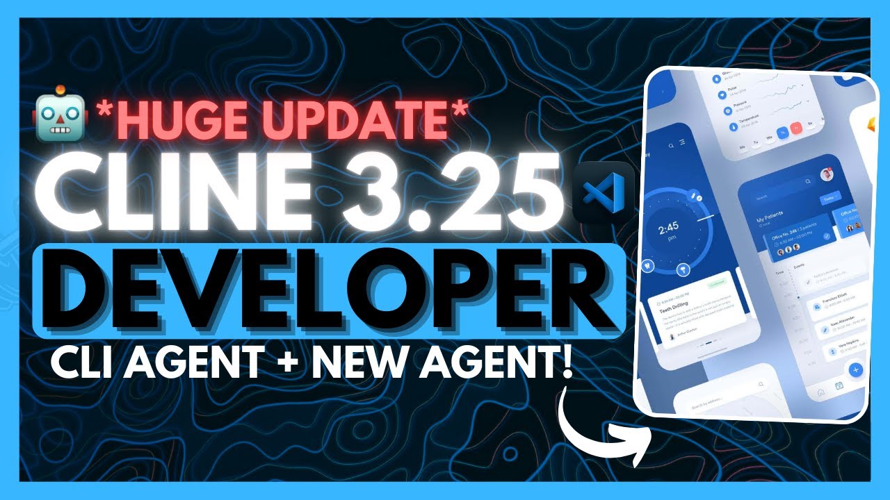 Cline v3.25 HUGE UPDATE: Fully FREE Autonomous AI Coding Agent! Deep Agent + New Agents!
