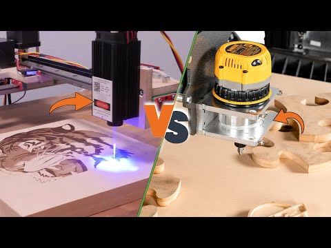 CNC Laser vs CNC Router - Exploring the Differences? [2024]